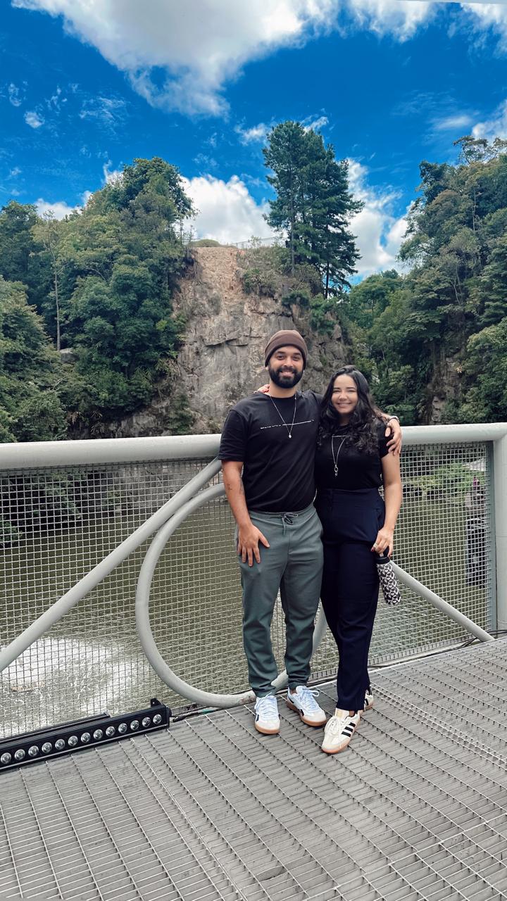 Caroline e Vinícius